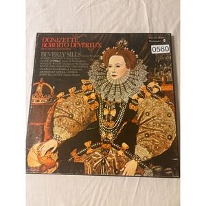 Westminster Donizetti Roberto Devereux Beverly Sills 3LP Box Set Stereo  WST-323